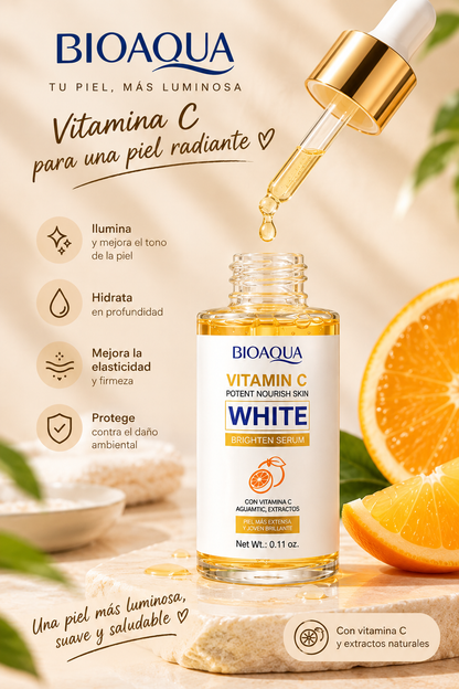 Serum facial vitamina C white